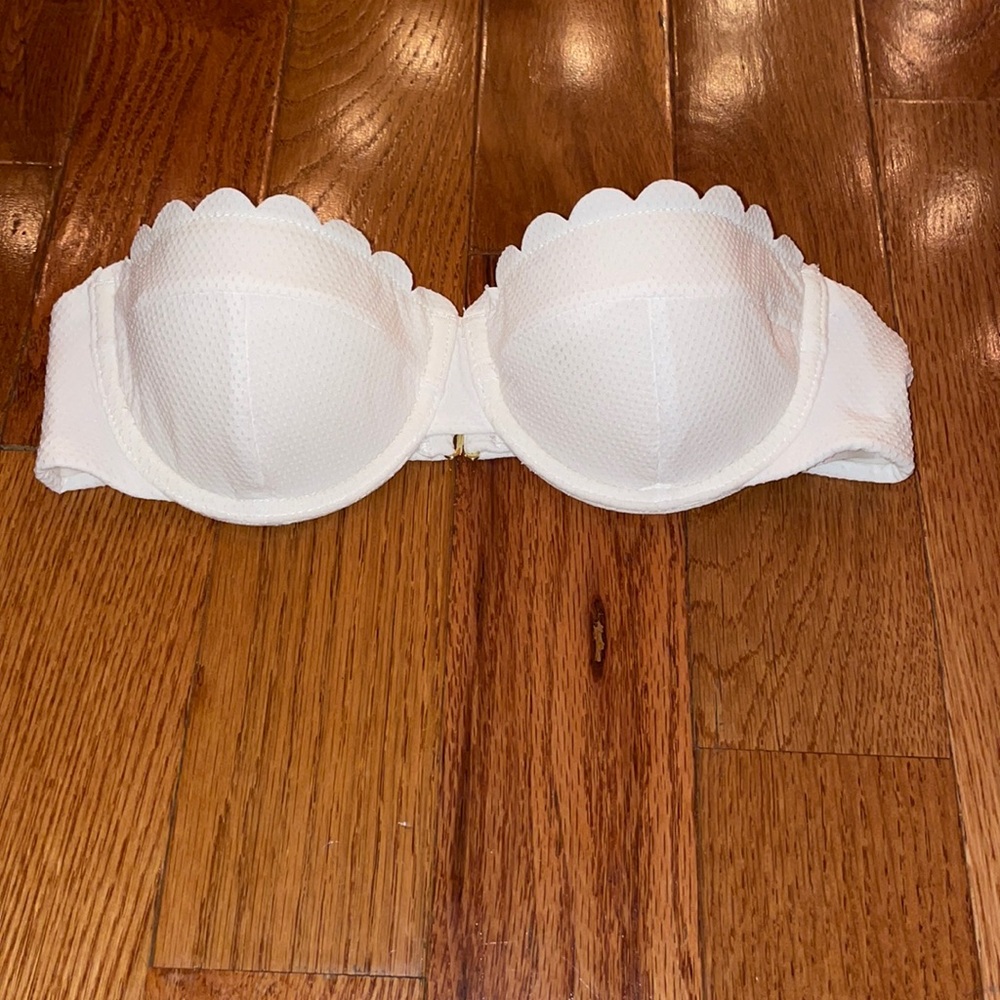 White bikini top